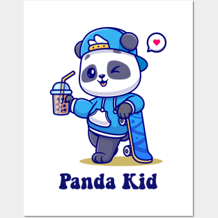 Cute panda Posters and Art